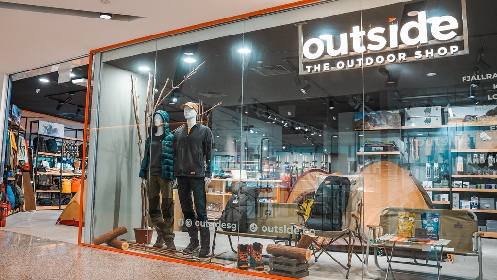 The Outdoor Shop in Singapore - Outside Wheelock