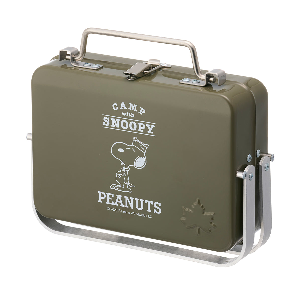 バーベキュー・調理用品 SNOOPY ATTACHE CASE TYPE GRILL mini Snoopy (Beagle Scouts 50years) Attache Grill Mini – Outside Store